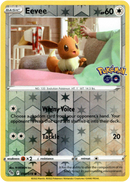 054/078 Eevee Common Reverse Holo Pokemon GO