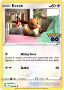 054/078 Eevee Common Pokemon GO