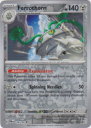 128/182 Ferrothorn Uncommon Reverse Holo Paradox Rift