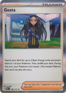 188/197 Geeta Holo Rare Obsidian Flames