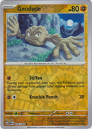 074/165 Geodude Common Reverse Holo Scarlet & Violet 151