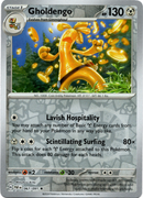 067/091 Gholdengo Rare Reverse Holo Paldean Fates