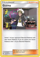 Guzma 115/147 Burning Shadows Trainer