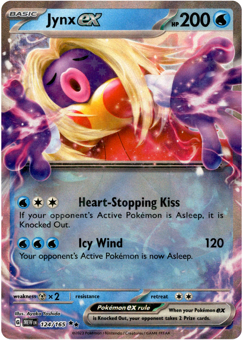 124/165 Jynx EX Scarlet & Violet 151