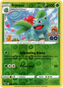 002/078 Ivysaur Uncommon Reverse Holo Pokemon GO