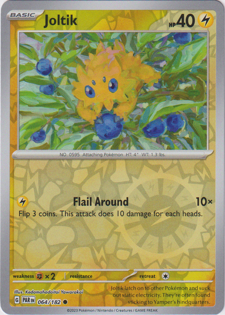 064/182 Joltik Common Reverse Holo Paradox Rift