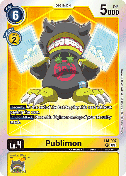 LM-007 Publimon Common (BT15)