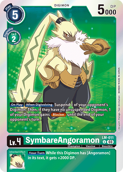 LM-011 SymbareAngoramon Uncommon (BT15)