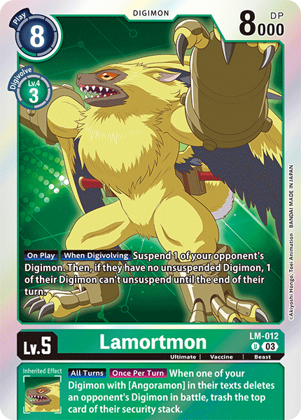 LM-012 Lamortmon Uncommon (BT15)