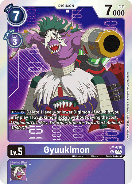 LM-018 Gyuukimon Common (BT15)