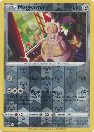 128/196 Magearna Rare Reverse Holo Lost Origin