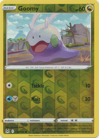 132/196 Goomy Common Reverse Holo Lost Origin