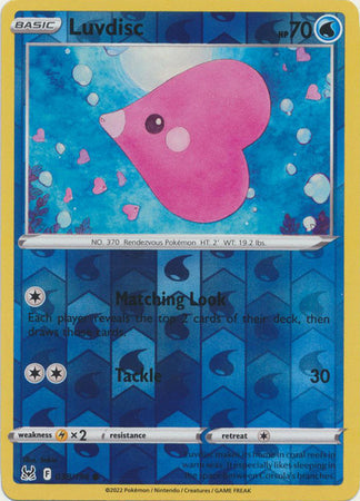 038/196 Luvdisc Common Reverse Holo Lost Origin