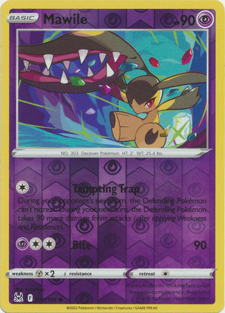 071/196 Mawile Common Reverse Holo Lost Origin