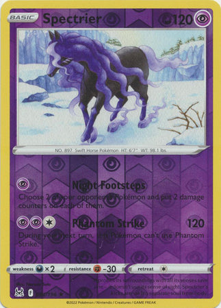 081/196 Spectrier Rare Reverse Holo Lost Origin