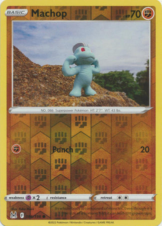 086/196 Machop Common Reverse Holo Lost Origin