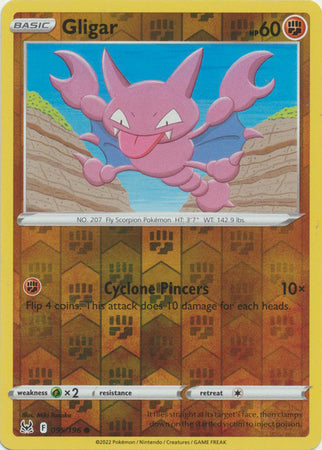 095/196 Gligar Common Reverse Holo Lost Origin