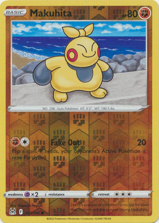 097/196 Makuhita Common Reverse Holo Lost Origin