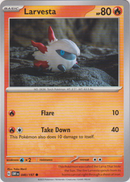 040/197 Larvesta Common Obsidian Flames