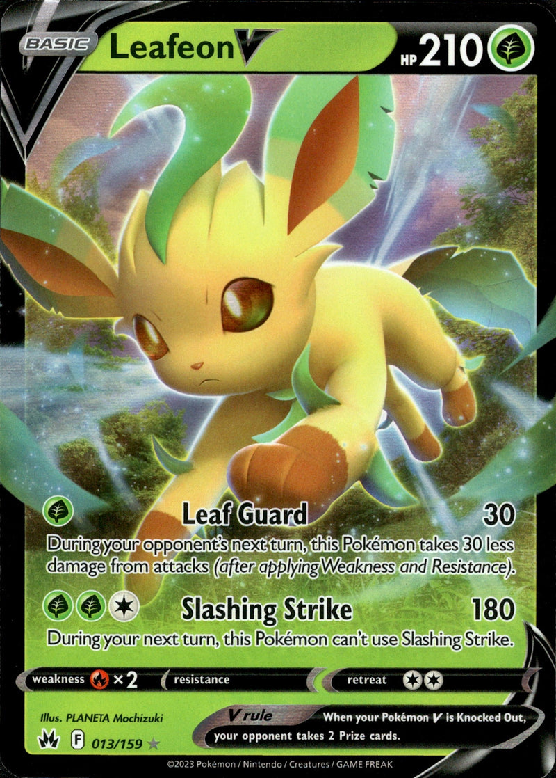 013/159 Leafeon V Crown Zenith