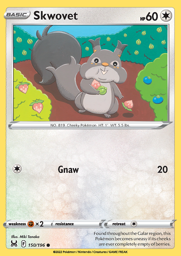 150/196 Skowvet Common Lost Origin