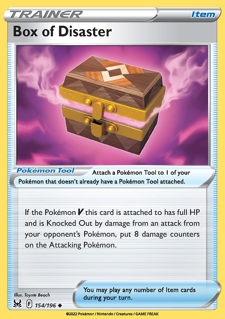 154/196 Box of Disaster Uncommon Lost Origin