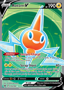 176/196 Rotom V Full Art Lost Origin