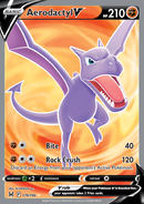 179/196 Aerodactyl V Full Art Lost Origin