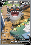 184/196 Galarian Perrserker V Alternate Full Art Lost Origin