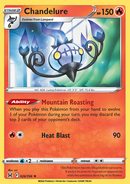 026/196 Chandelure Holo Rare Lost Origin