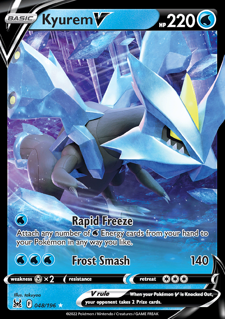 048/196 Kyurem V Lost Origin