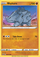 089/196 Rhyhorn Common Lost Origin