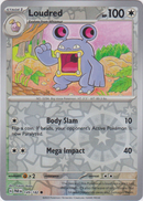 149/182 Loudred Common Reverse Holo Paradox Rift