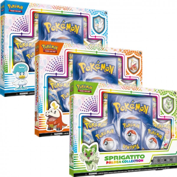 Pokemon - TCG - Paldea Box Collection (Bundle of 3)