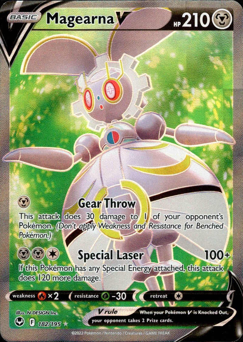 182/195 Magearna V Full Art Silver Tempest