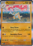 105/165 Marowak Holo Rare Scarlet & Violet 151