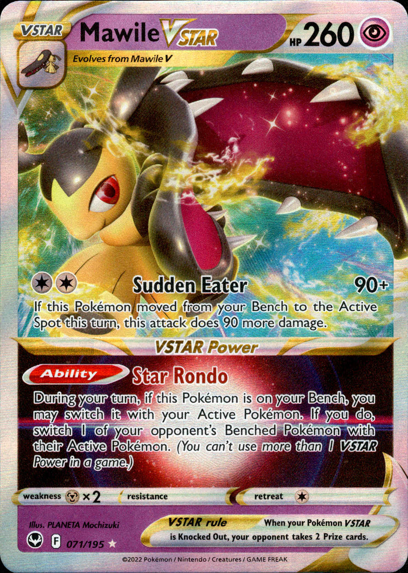 071/195 Mawile VSTAR Silver Tempest