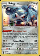 119/195 Metagross Holo Rare Silver Tempest