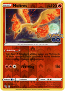 012/078 Moltres Rare Reverse Holo Pokemon GO