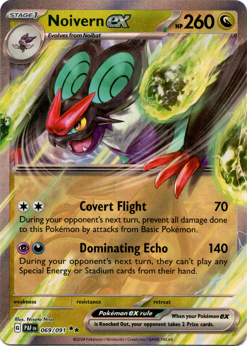 069/091 Noivern EX Paldean Fates