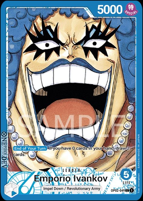 OP02-049 Emporio Ivankov Alternate Art