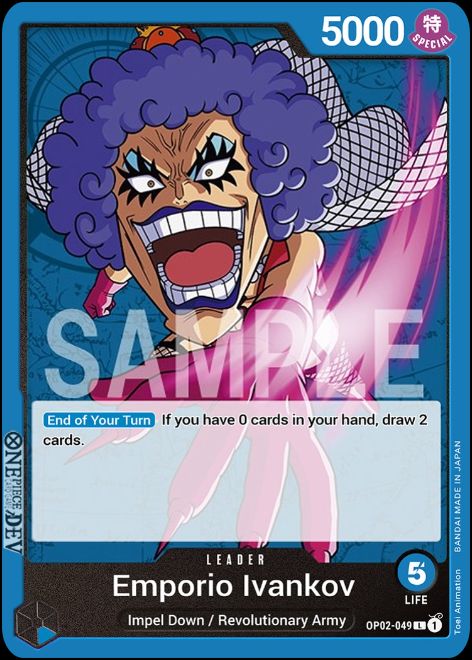 OP02-049  Emporio Ivankov Leader