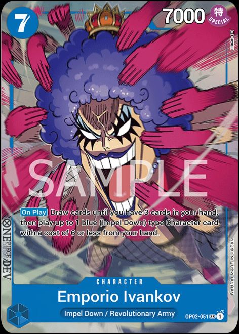 OP02-051 Emporio Ivankov Alternate Art