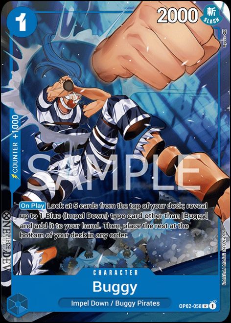 OP02-058 Buggy Alternate Art