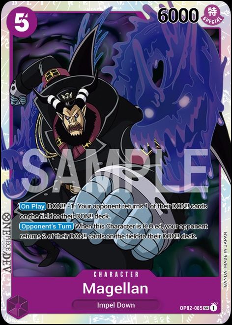 OP02-085  Magellan Super Rare