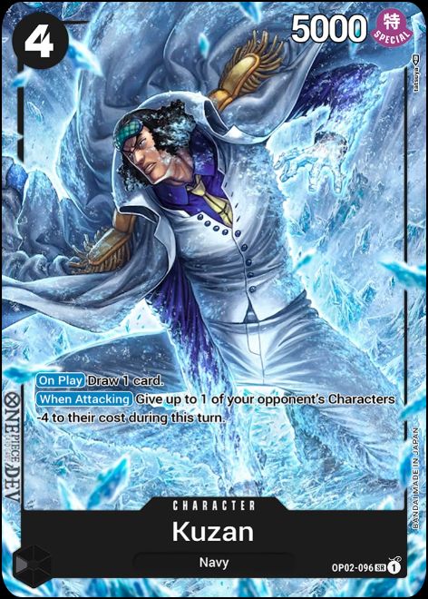 OP02-096 Kuzan Alternate Art