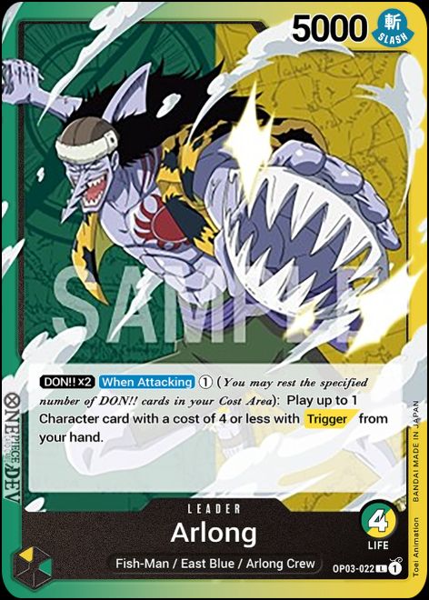 OP03-022 - Arlong Leader