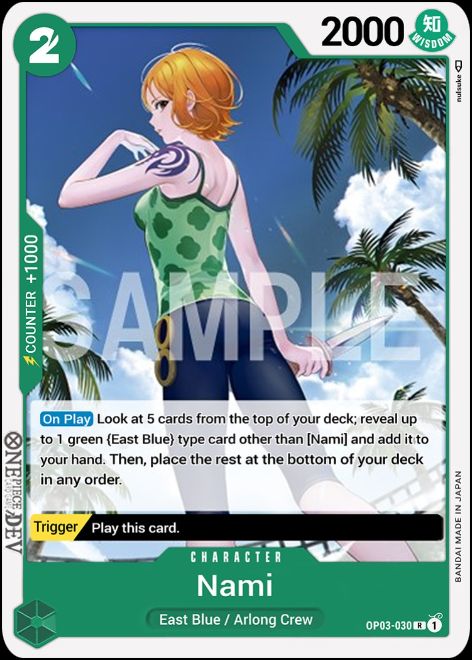 OP03-030 - Nami Rare