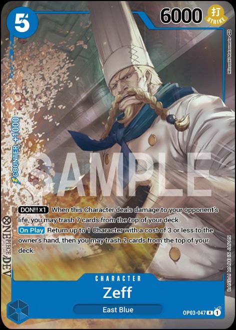 OP03-047 - Zeff Alternate Art