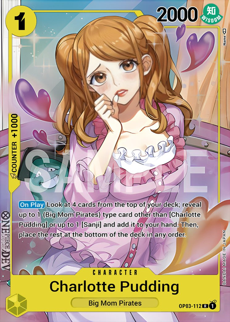 OP03-112 - Charlotte Pudding Alternate Art